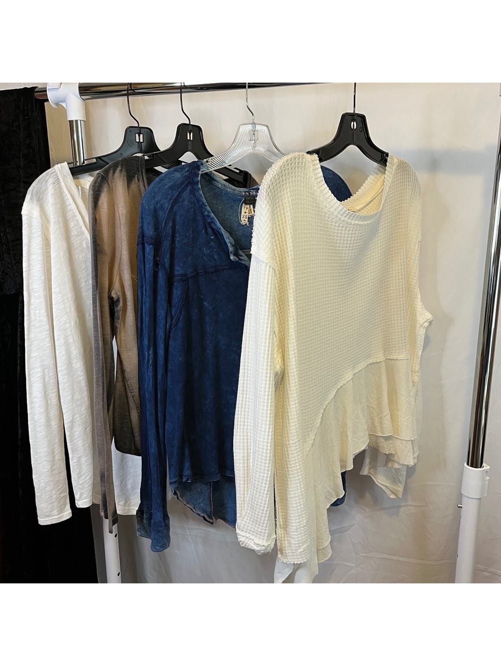 Free People We The Free Knit Long Sleeve Top Bundle XS